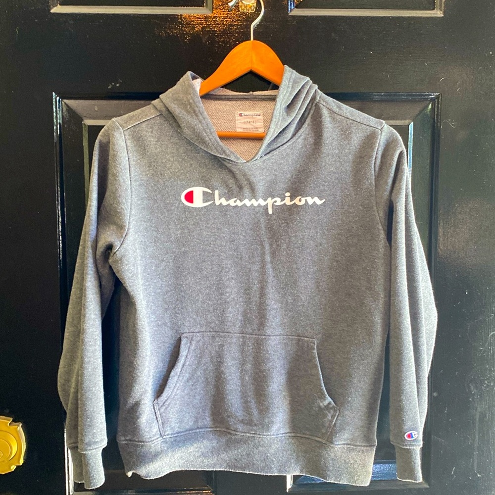 Boys Champion hoodie- size Large